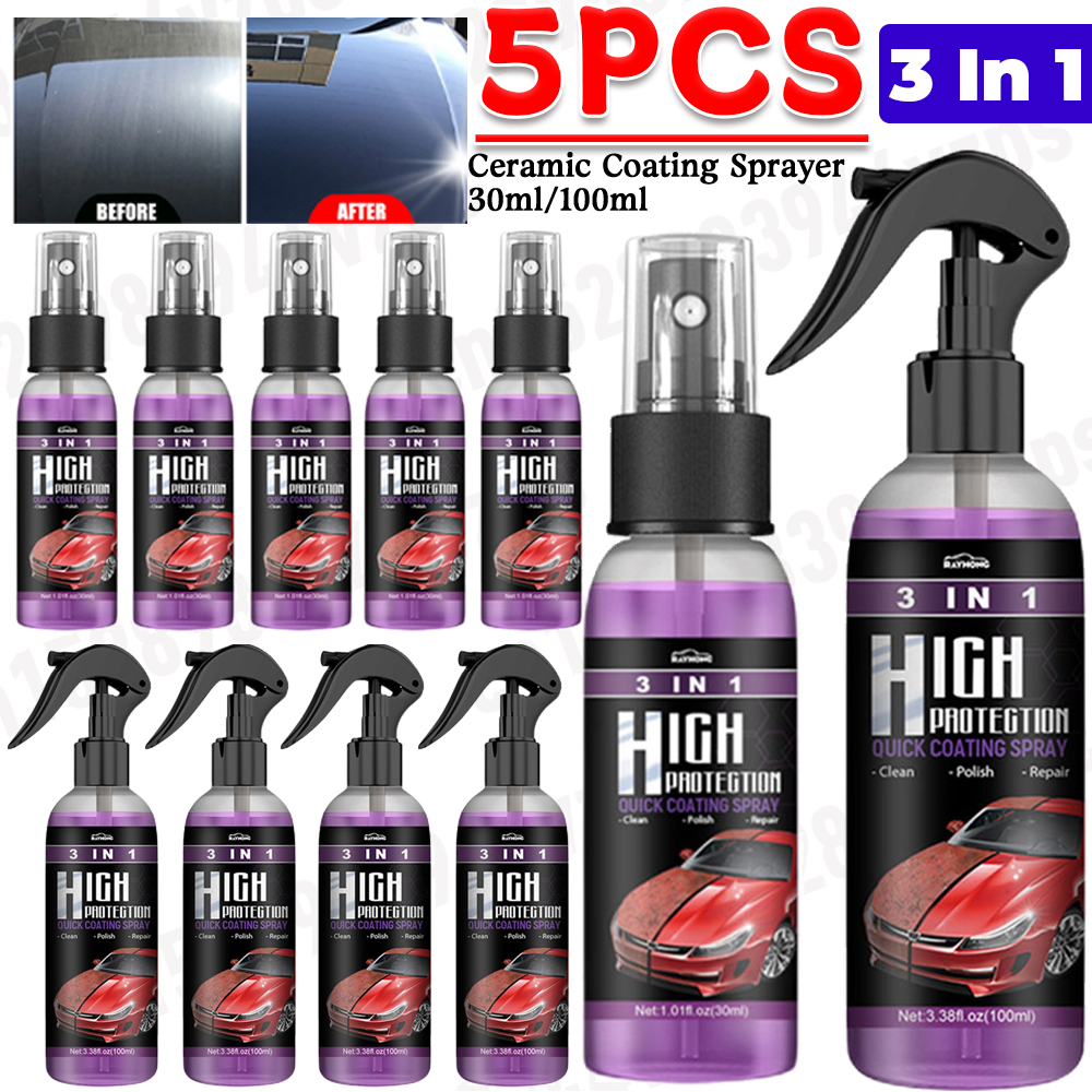 Nano Liquid Coating - 3 In 1 Car Ceramic Nano