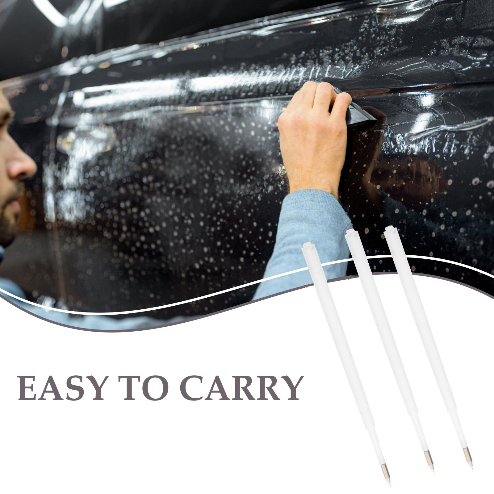 Air Bubble Remover - 4Pcs Professional Car Film Tool Bubble