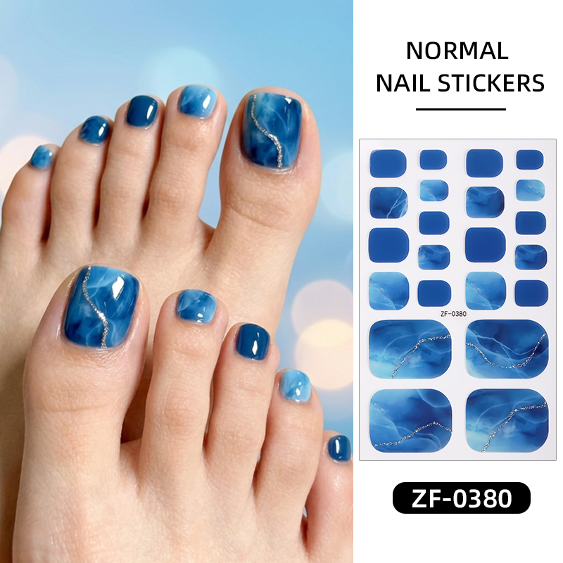 22Tips Gradient Marble Toe Nai – обзор и цена Full Cover Adhesive