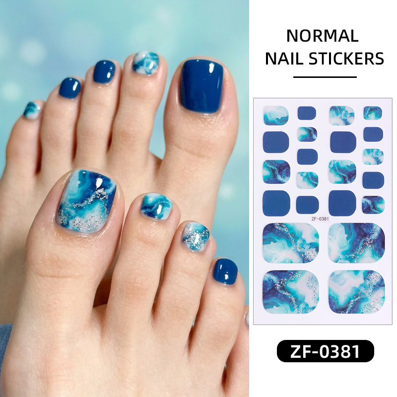 22Tips Gradient Marble Toe Nai – обзор и цена Full Cover Adhesive