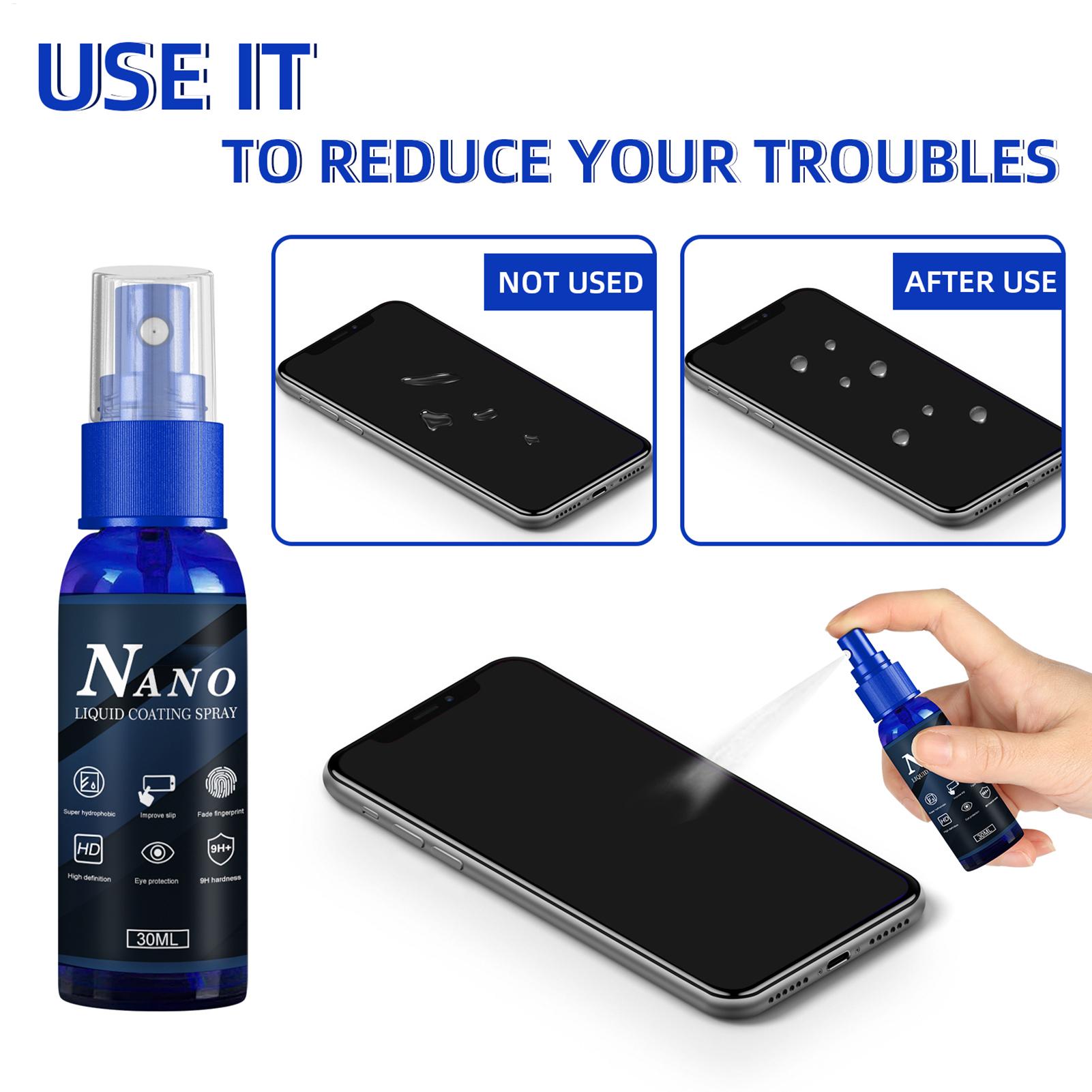 Anti-Scratch Coating Protectio – обзор и цена Oleophobic Coating Spray