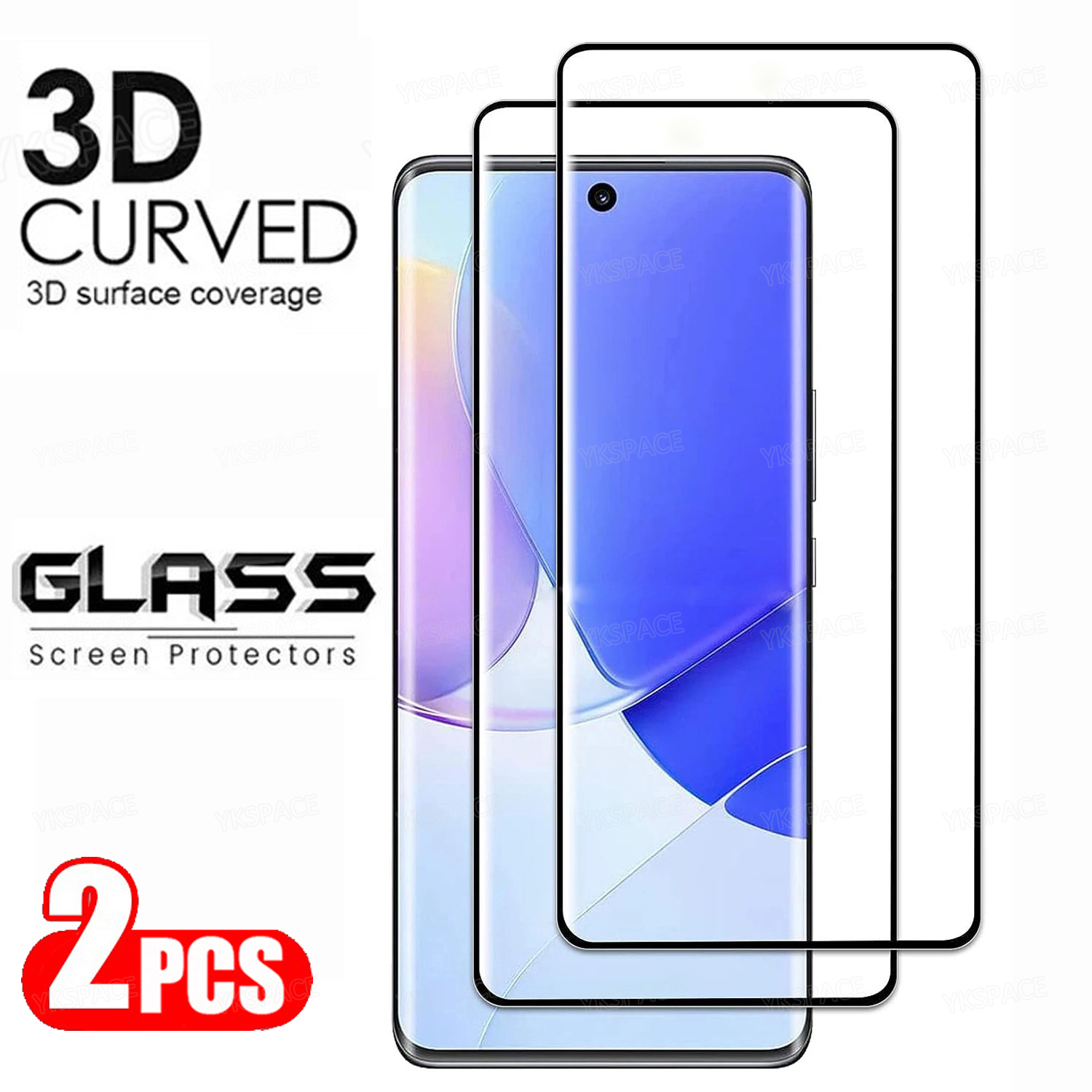 2Pcs 3D Curved Edge 9H HD Clea – обзор и цена Curved Edge Screen
