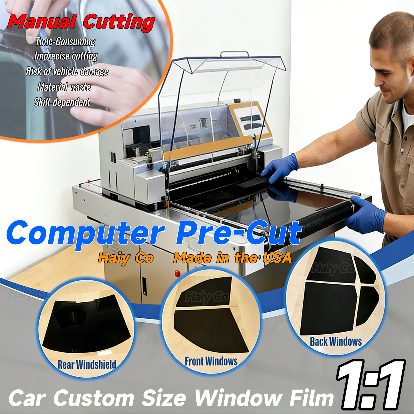 Precut Window Tint Car for Maz – обзор и цена Glass Protector Auto