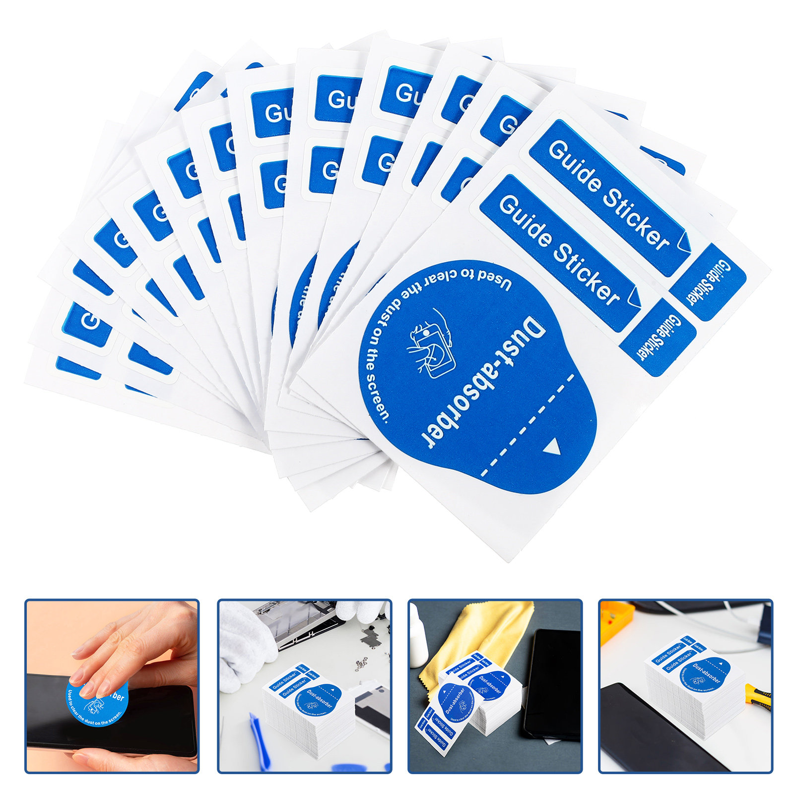 200pcs LCD Screen Dust Removal – обзор и цена Dust Removal Sticker