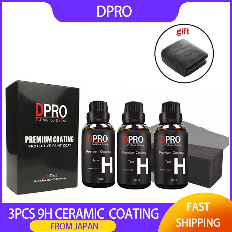 3pcs 9H Liquid Glass Car Ceram – обзор и цена Nano Liquid Coating