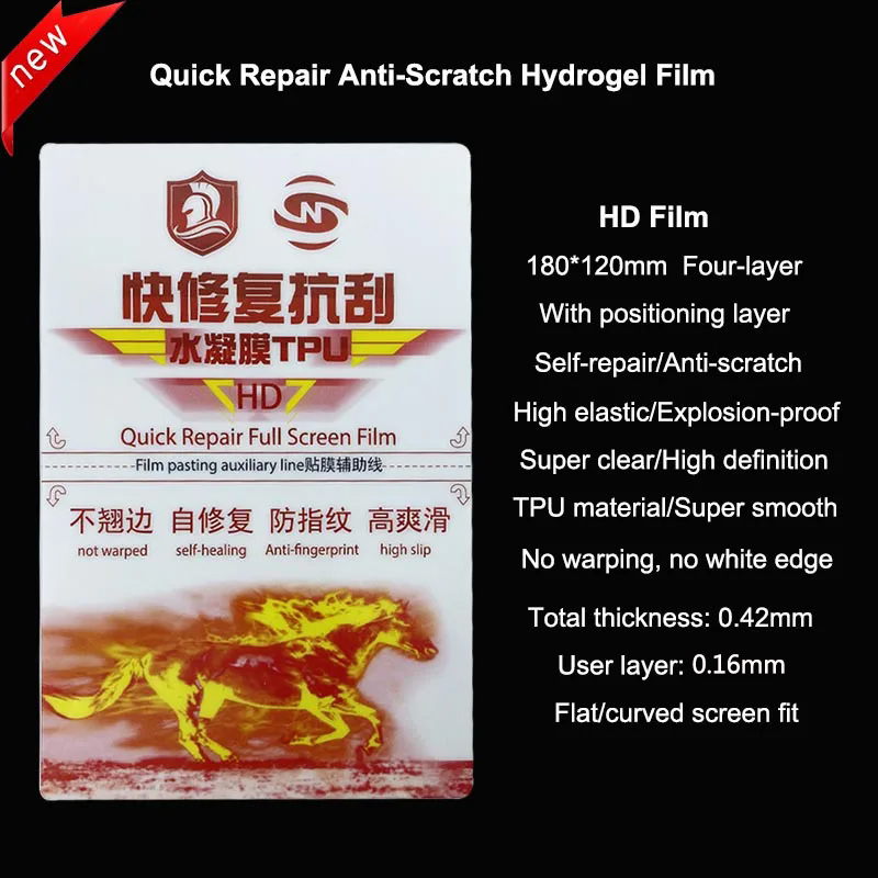 FONLYU 50PCS HD Matte TPU Flex – обзор и цена Flexible Tpu Film