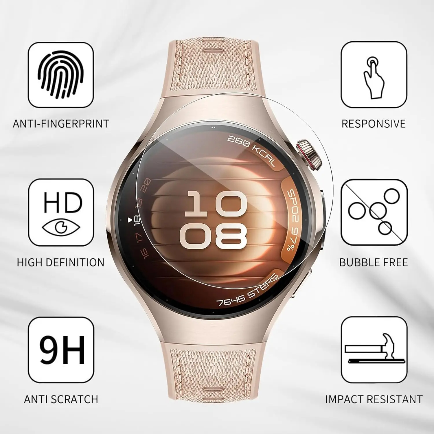 Hydrogel Film For Huawei Watch – обзор и цена Hydrogel Screen Protector