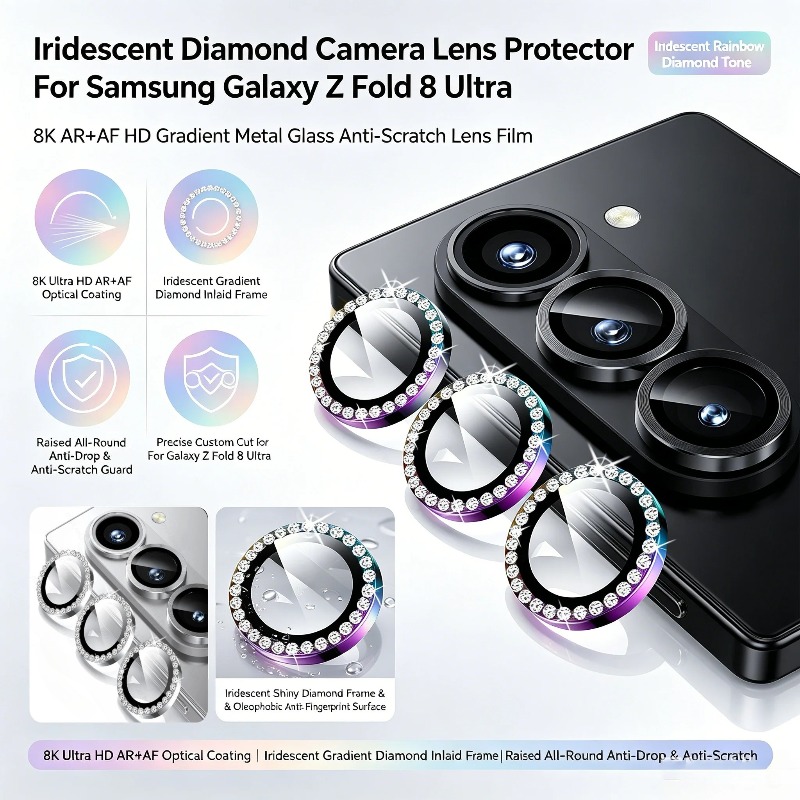 3D Sparkling Rhinestone 9H Len – обзор и цена Tempered Glass Screen 9H