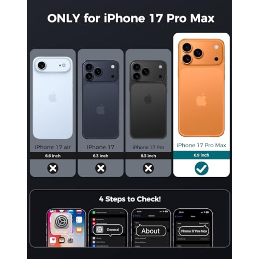 for iPhone 17 Pro Max Case wit – обзор и цена Camera Lens Protector