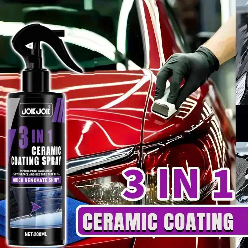 3 in 1 Car Ceramic Liquid Coat – обзор и цена Nano Liquid Coating