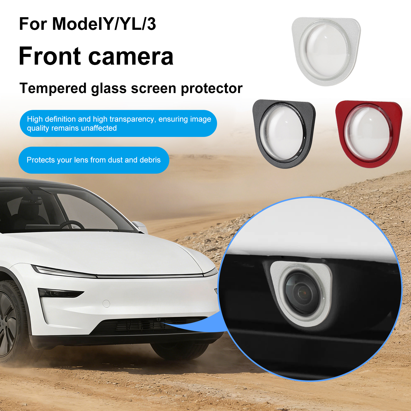 2PCS/1PC Front Bumper Camera L – обзор и цена Camera Lens Protector