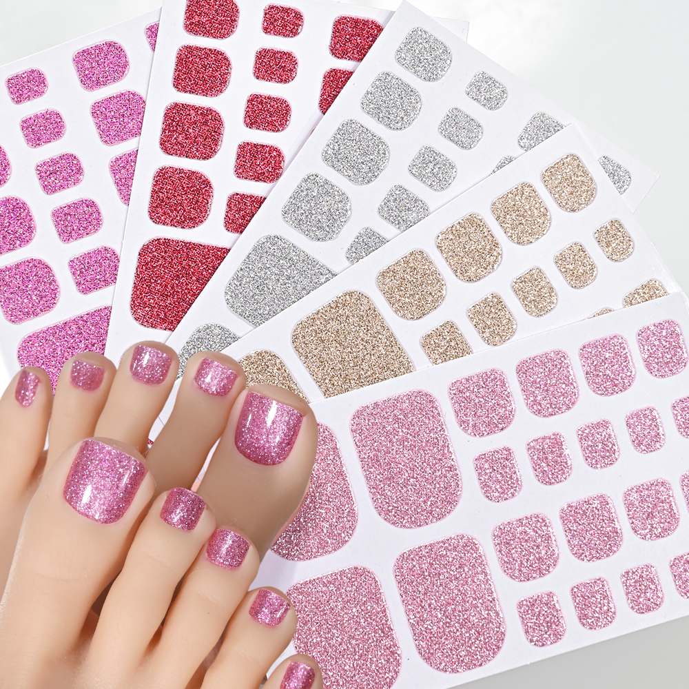 22tips Toe Nail Sticker Wraps  – обзор и цена Full Cover Adhesive