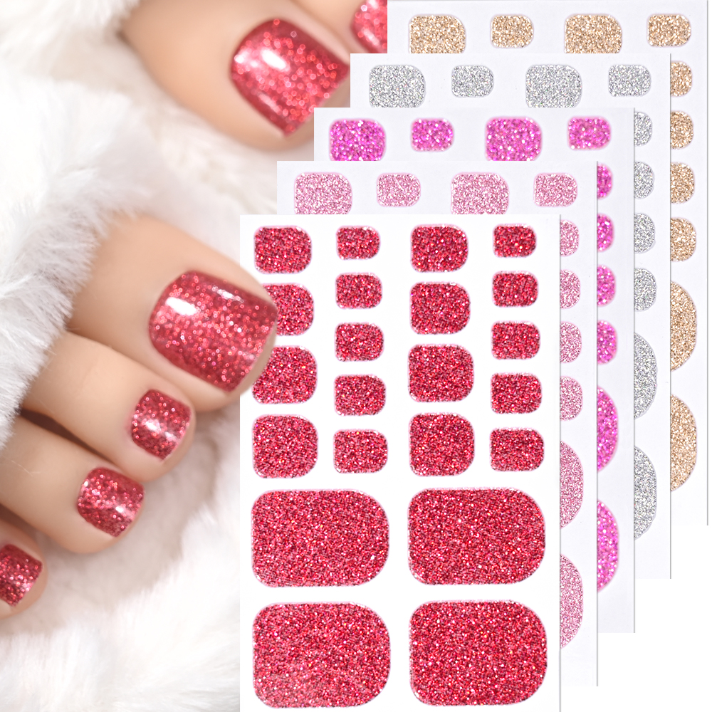 22tips Toe Nail Sticker Wraps  – обзор и цена Full Cover Adhesive
