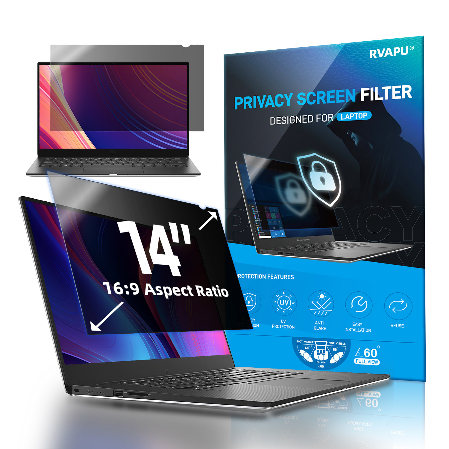 For Laptop 14 inch Privacy Ant – обзор и цена Matte Anti Glare Screen
