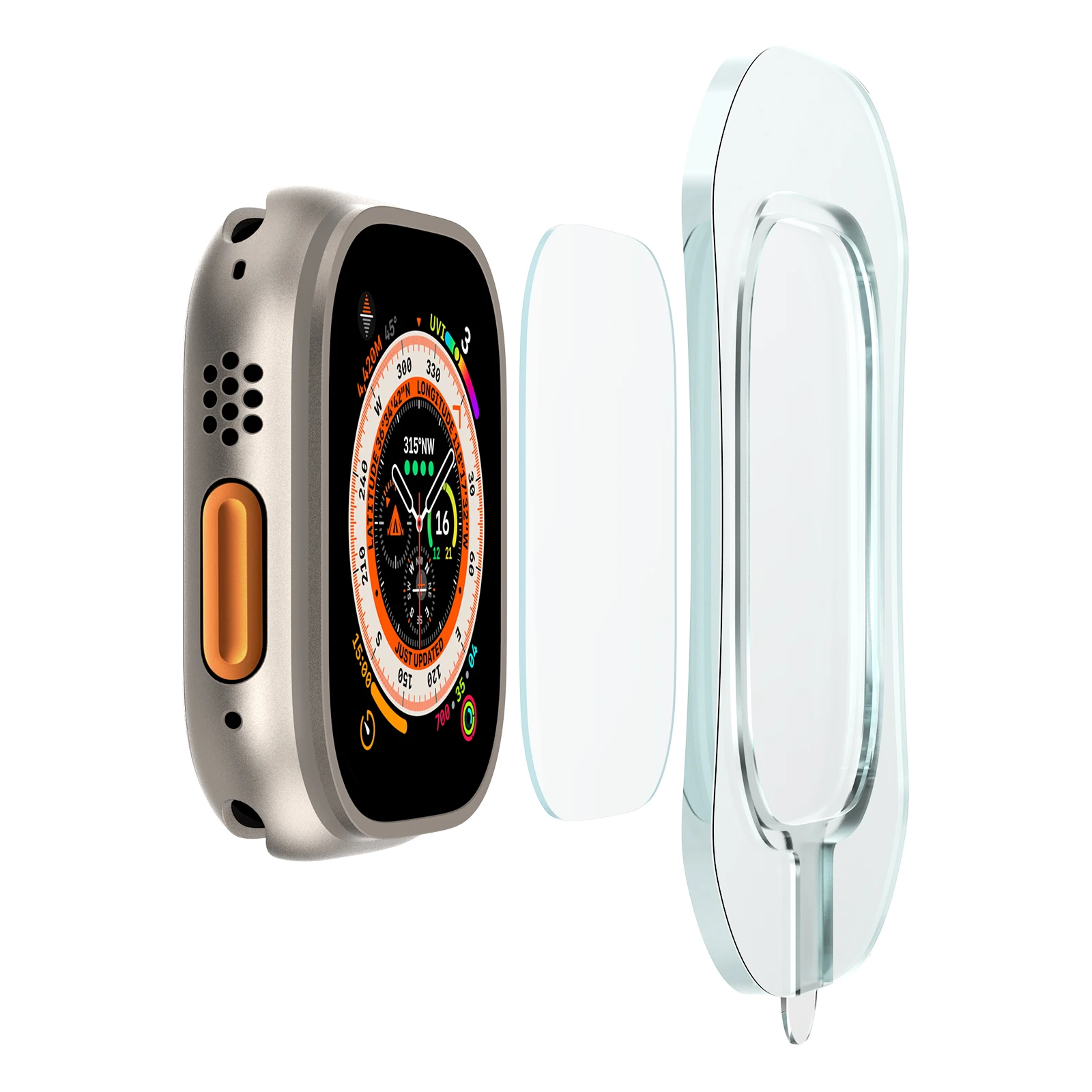 Tempered Glass for Apple Watch – обзор и цена Screen Alignment Tool