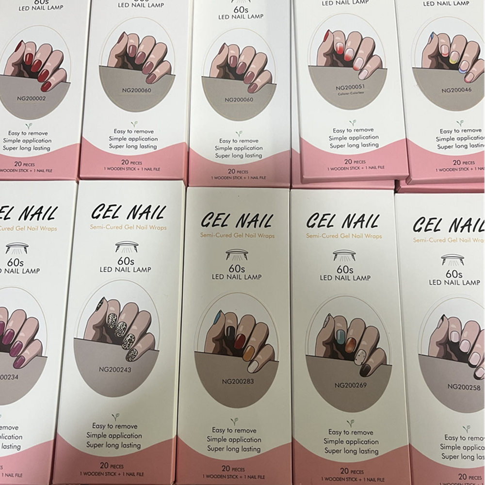 16/18/20Tips French Gel Nail S – обзор и цена Full Cover Adhesive
